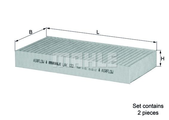 WILMINK GROUP Suodatin, sisäilma WG1215565